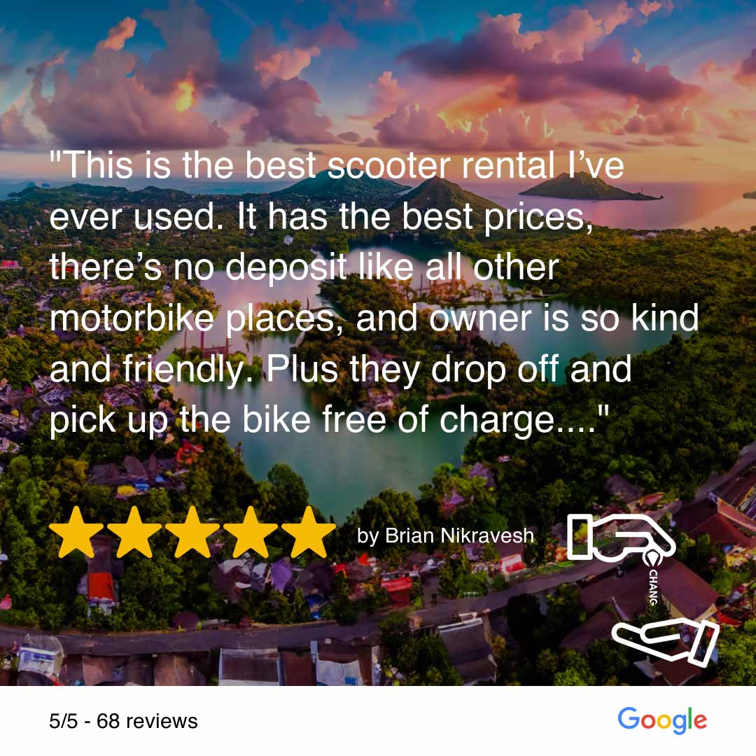 Car and Motorbike Rental on Koh Samui, Thailand Free Delivery Proud